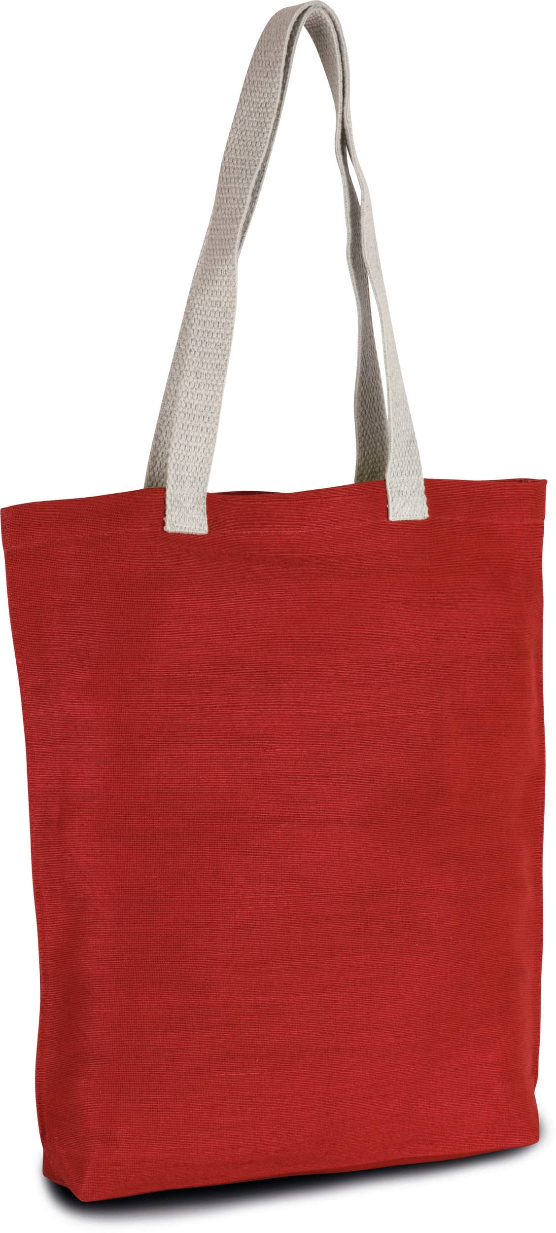 Shoppingtasche aus Jute-Baumwollmischgewebe