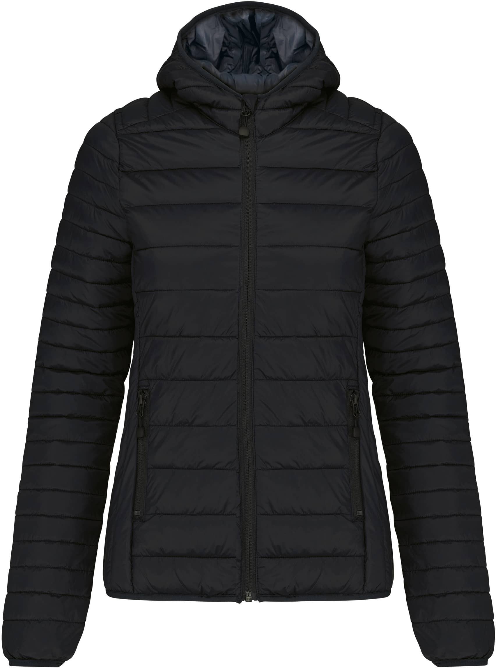 Leichte Damen-Steppjacke mit Kapuze