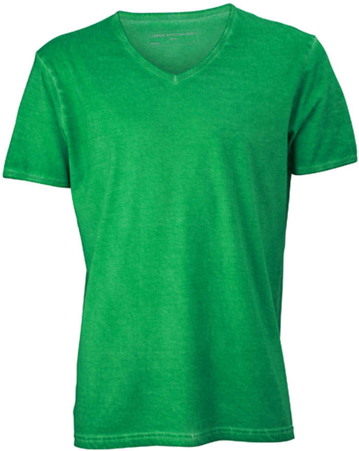 Trendiges Herren-T-Shirt "Gipsy" mit V-Ausschnitt