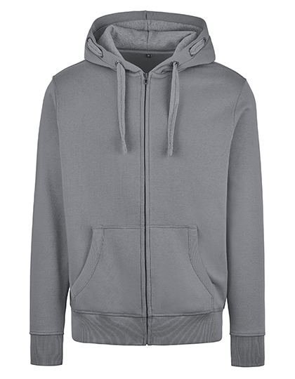 Weicher schmal geschnittener Herren-Zip-Hoodie