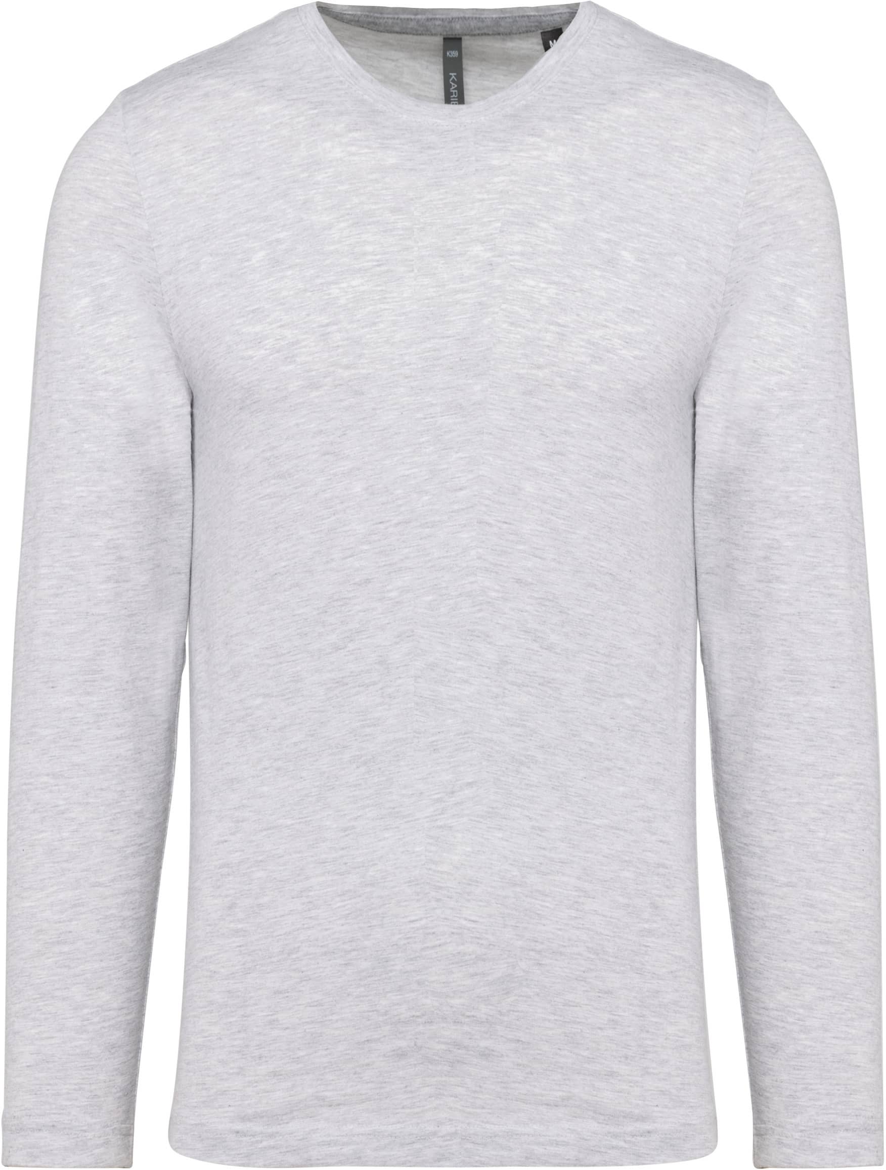 Men`s long-sleeved Crew Neck T-Shirt
