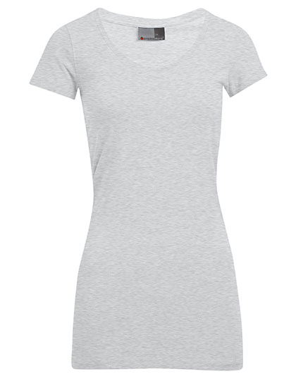 Women´s Slim Fit V-Neck-T Long