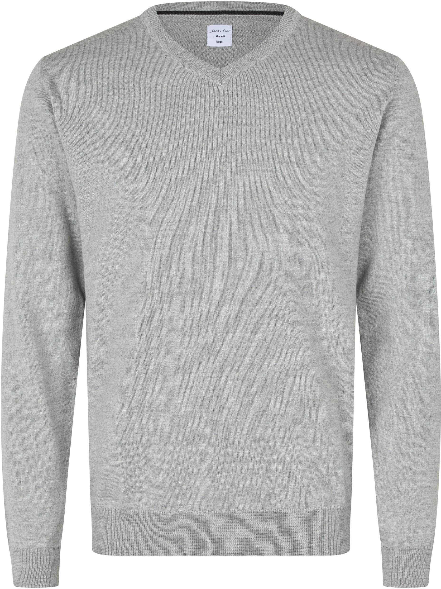 Seven Seas V-Neck Herren Pullover The knit