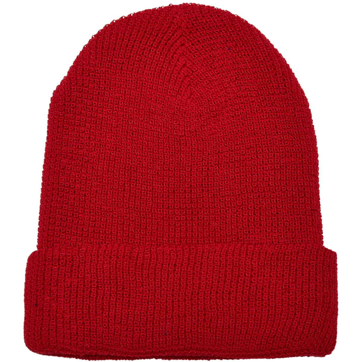 Recycled Yarn Waffle Knit Beanie