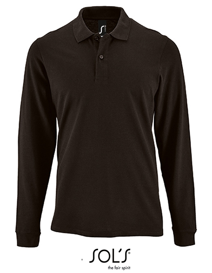Men´s Long-Sleeve Piqué Polo Shirt Perfect