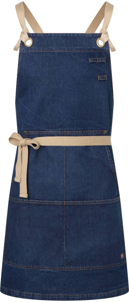 Latzschürze Denim Urban-Style
