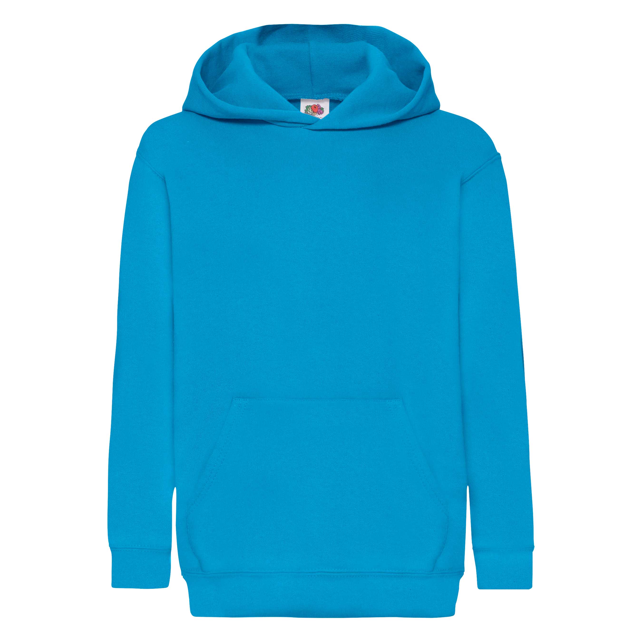 Flauschiger klassischer Kinder-Hoodie mit Kängurutasche