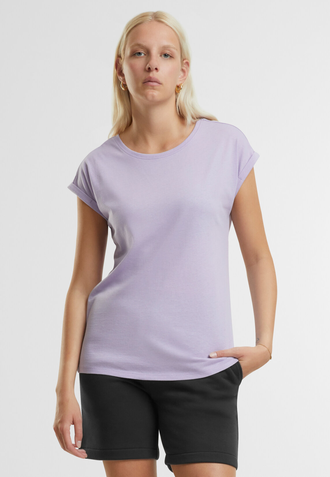 Ladies Extended Shoulder Tee