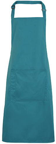 Pflegeleichte Latzschürze "Colours" mit Tasche