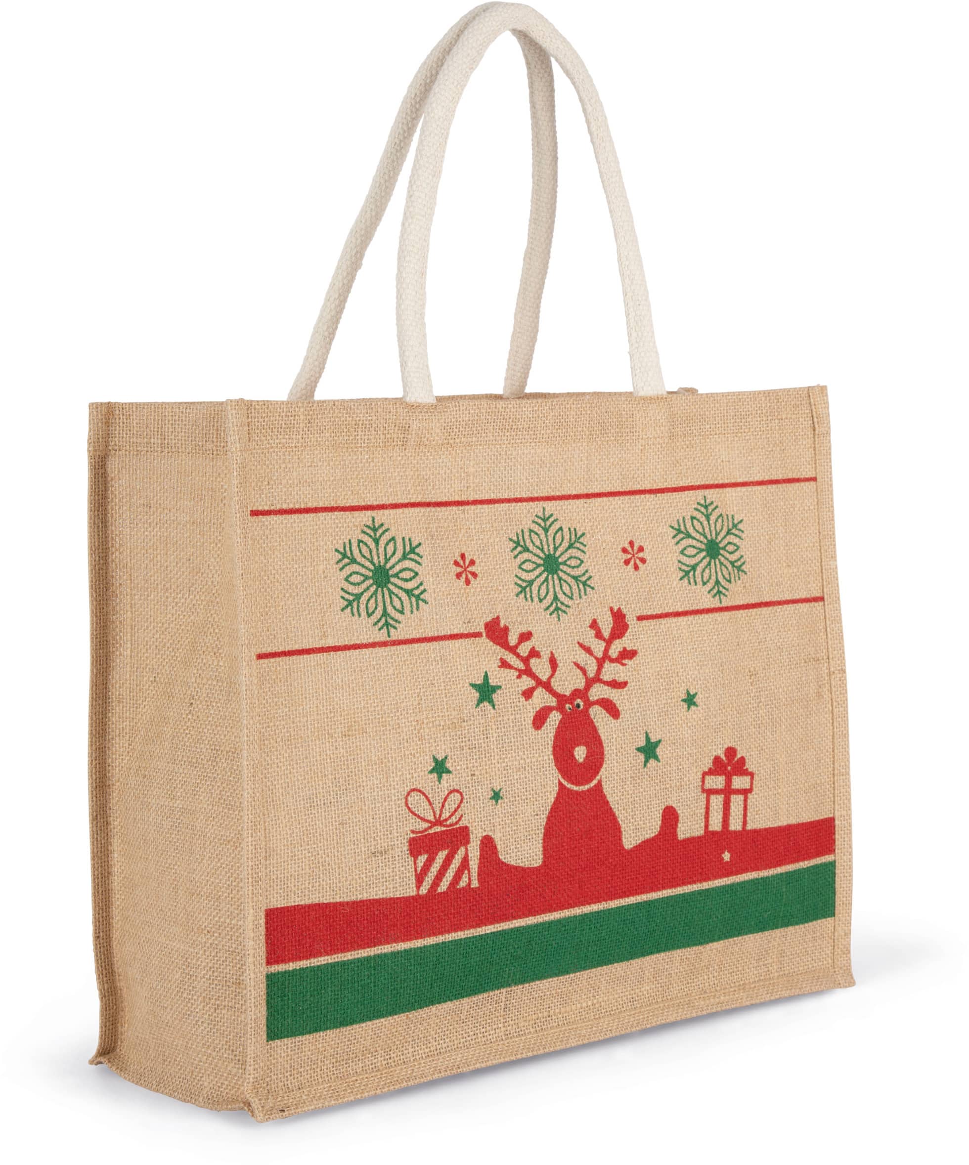 Einkaufstasche mit Weihnachtsmotiven KI0736