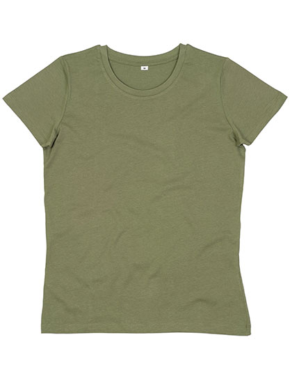 Basic Damen-T-Shirt "Essential" aus Bio-Baumwolle in Umstellung