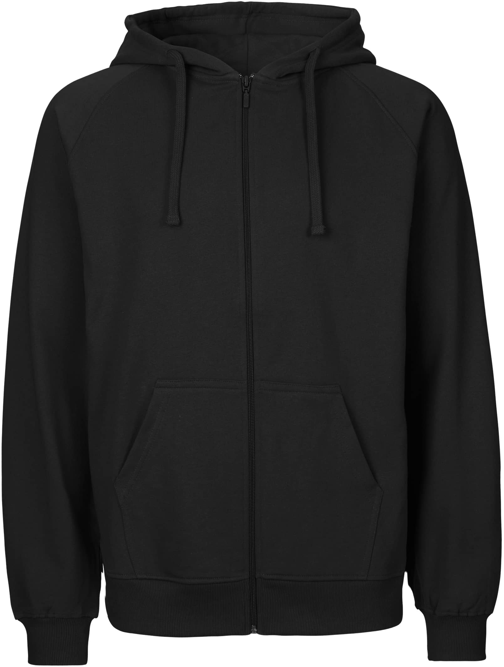 Unisex Zip-Hoodie aus Bio-Baumwolle in Umstellung