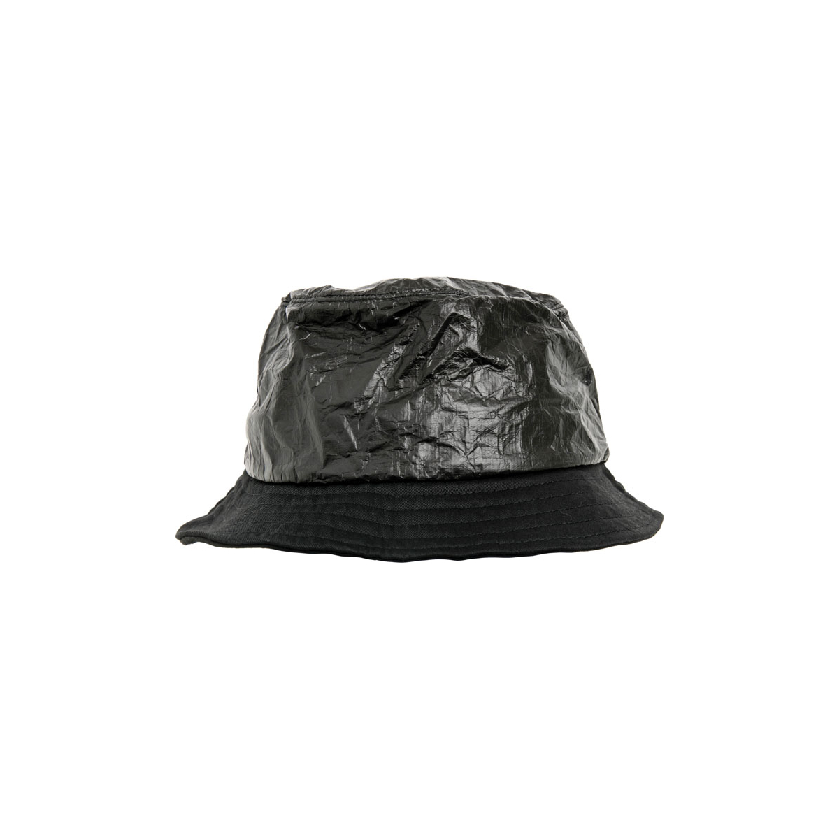 Crinkled Paper Bucket Hat