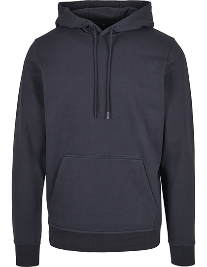 Flauschiger Basic Herren-Hoodie mit Kängurutasche