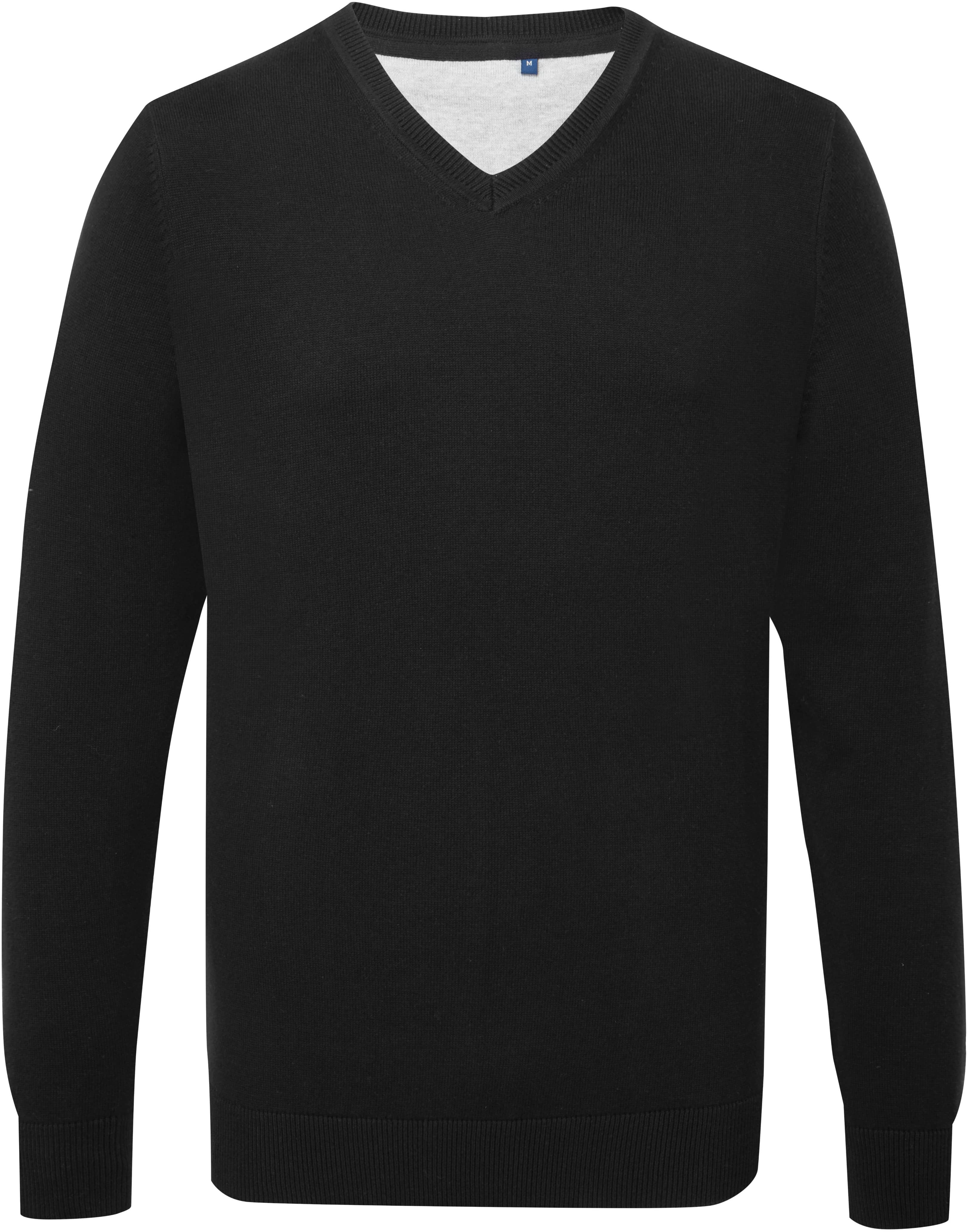 Men´s Cotton Blend V Neck Sweater