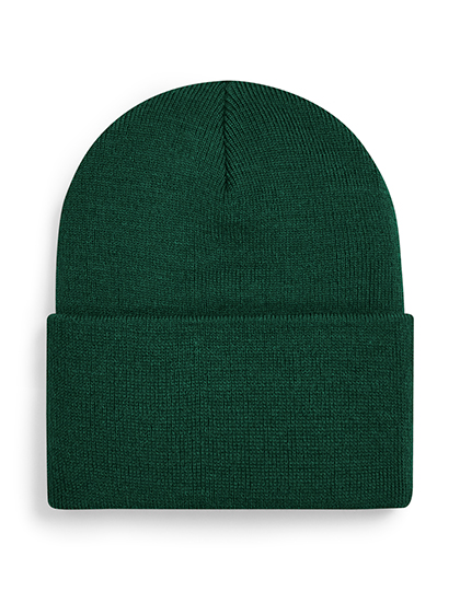 Recycelter Beanie mit breitem Umschlag