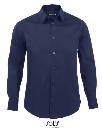 Men´s Stretch-Shirt Brighton Long Sleeve