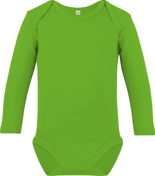 Organic Baby Bodysuit Long Sleeve Bailey 02