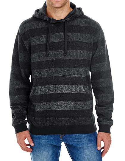 Printed Striped Marl Pullover