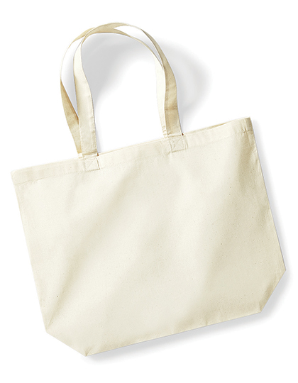 Große Baumwolltasche mit langen Henkeln