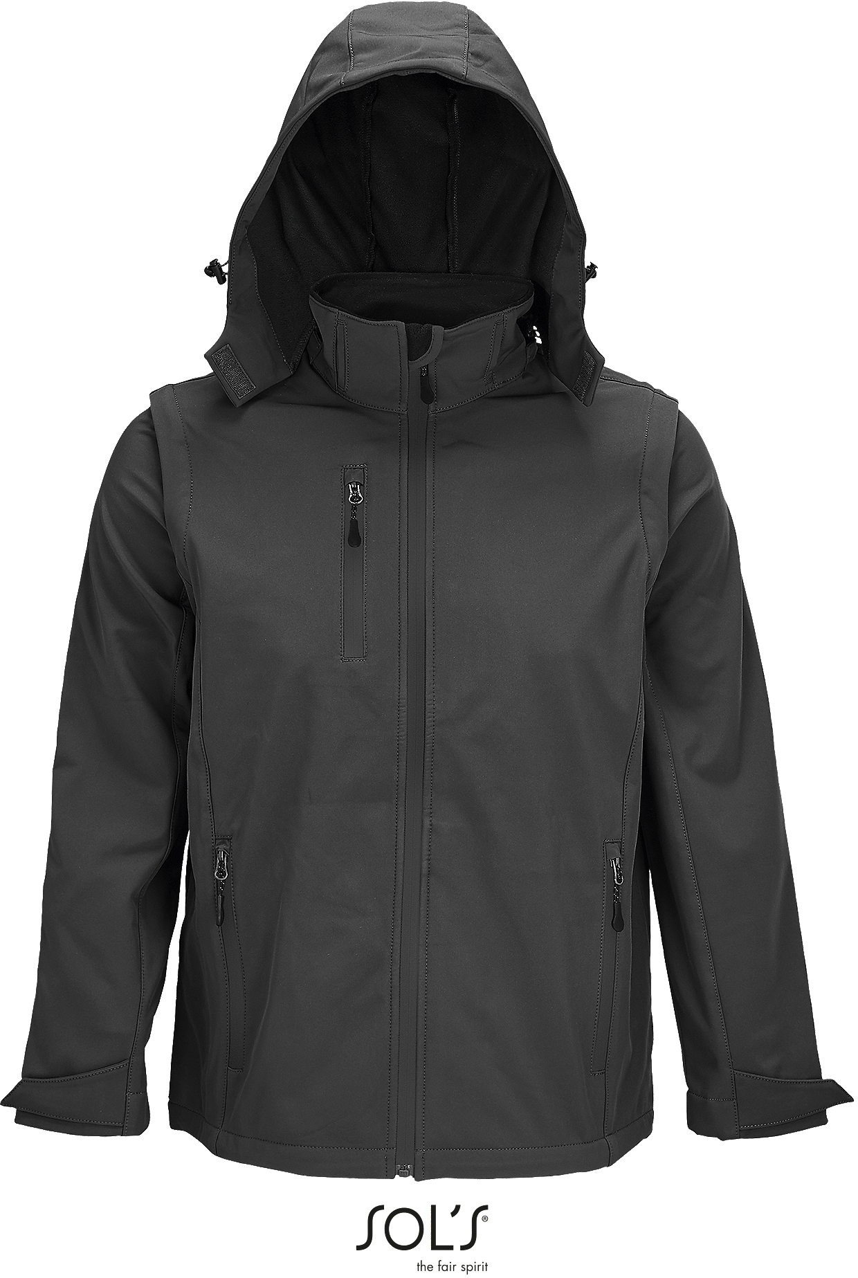 Unisex Softshelljacke "Falcon" aus recyceltem Polyester