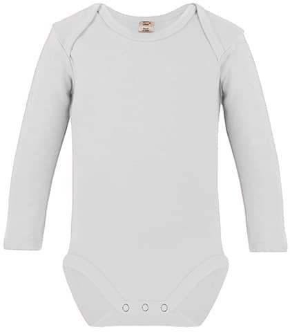 Long Sleeve Baby Bodysuit Polyester