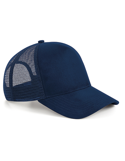Snapback Trucker Cap in Wildleder-Optik