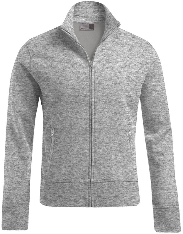 Herren-Sweatjacke mit Stehkragen