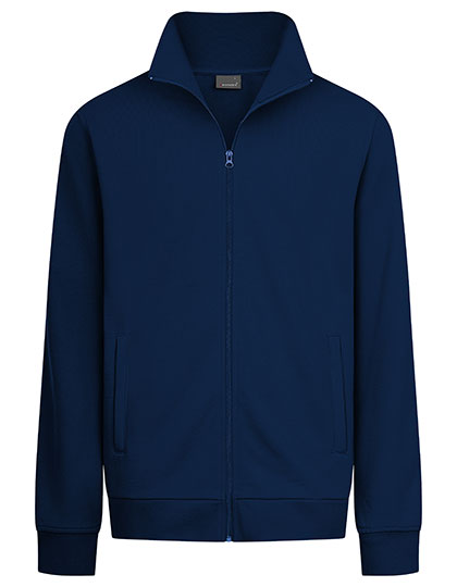 Herren-Sweatjacke mit Stehkragen