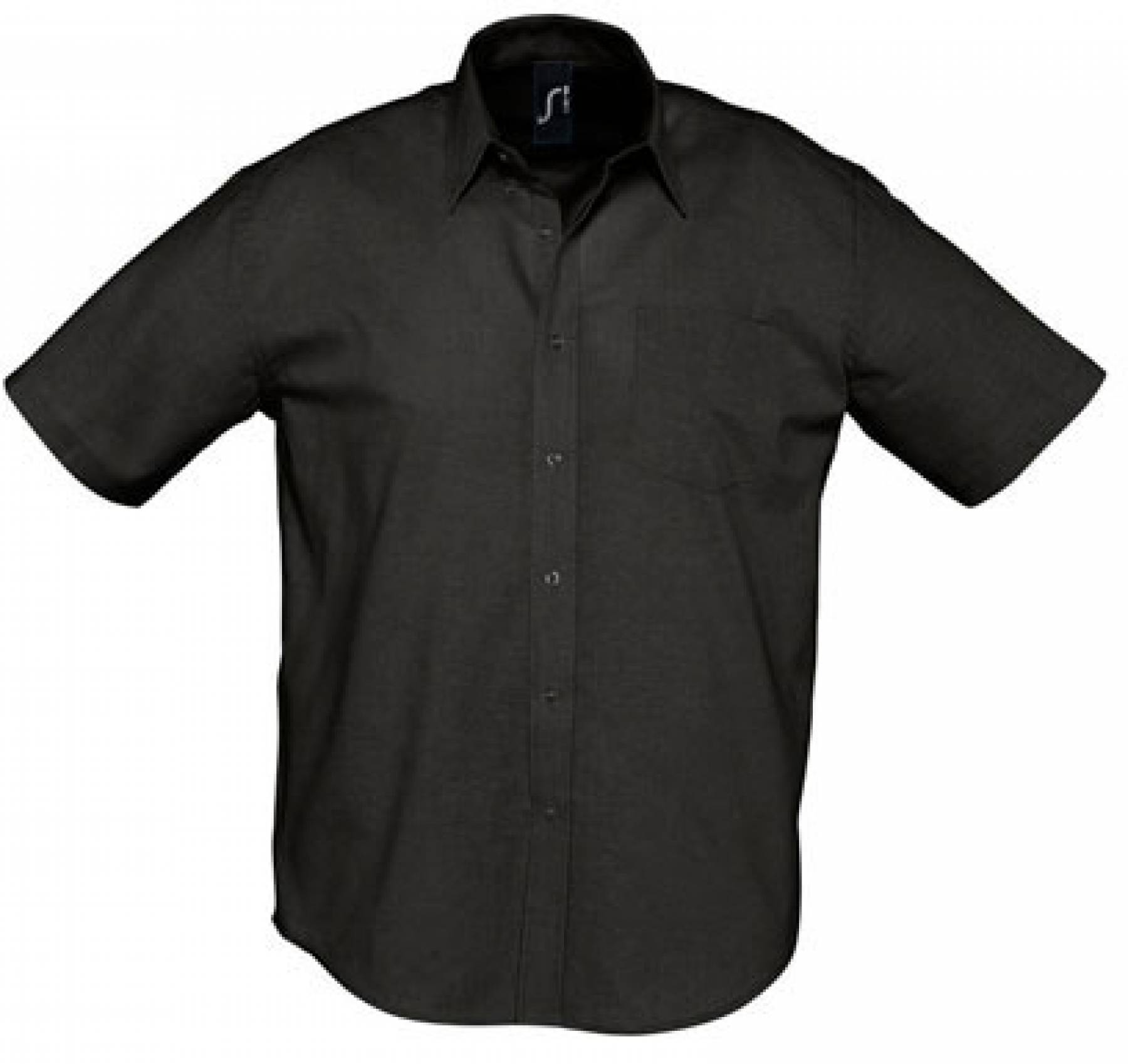 Herren Kurzarm-Oxfordhemd "Brisbane" mit Brusttasche