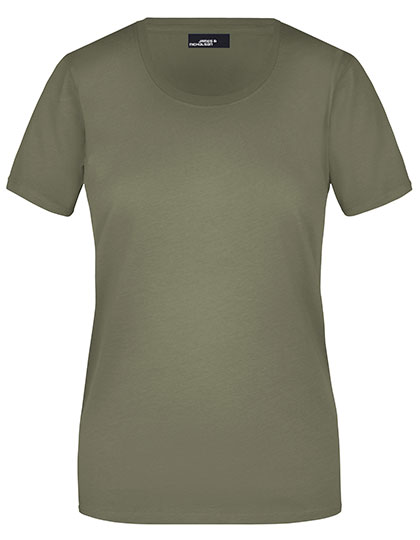 Leicht tailliertes Basic Damen-T-Shirt