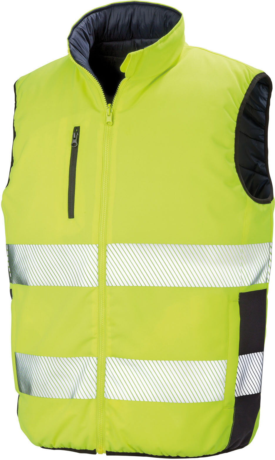 Reversible Soft Padded Safety Gilet