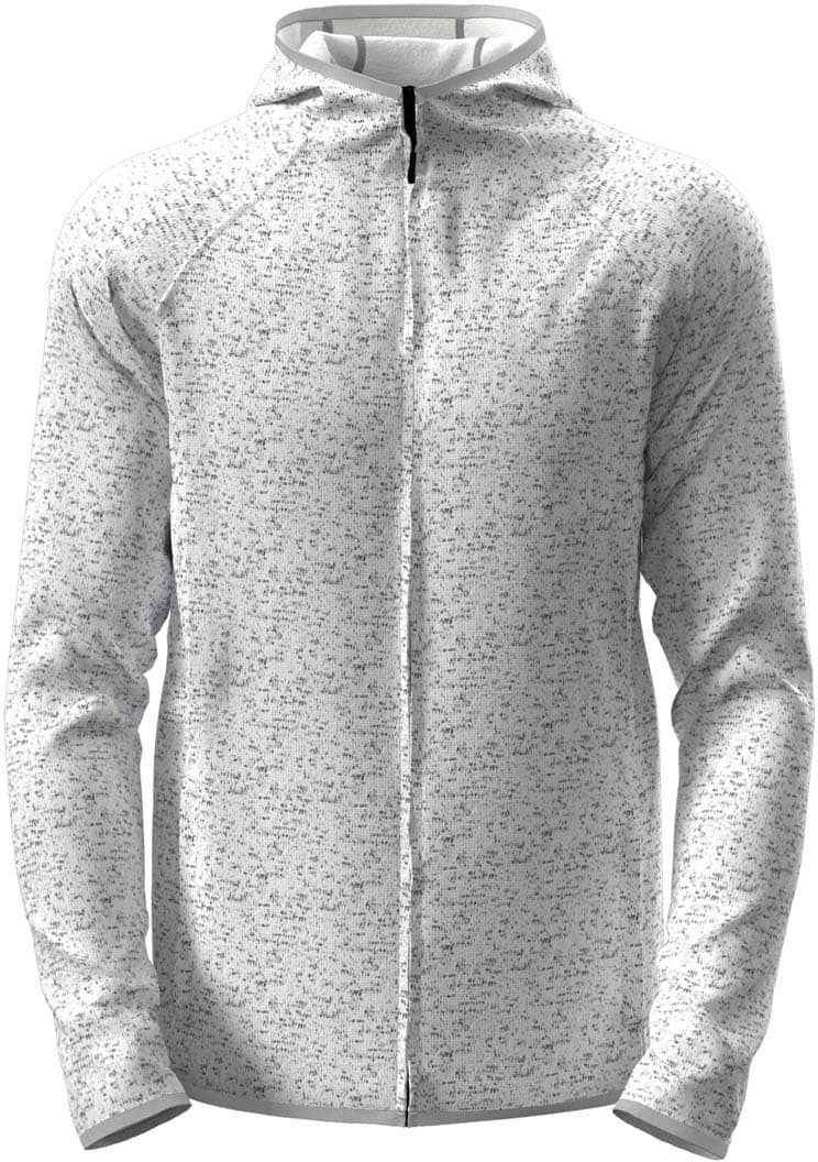 Lux Hooded Knitfleece Jacket