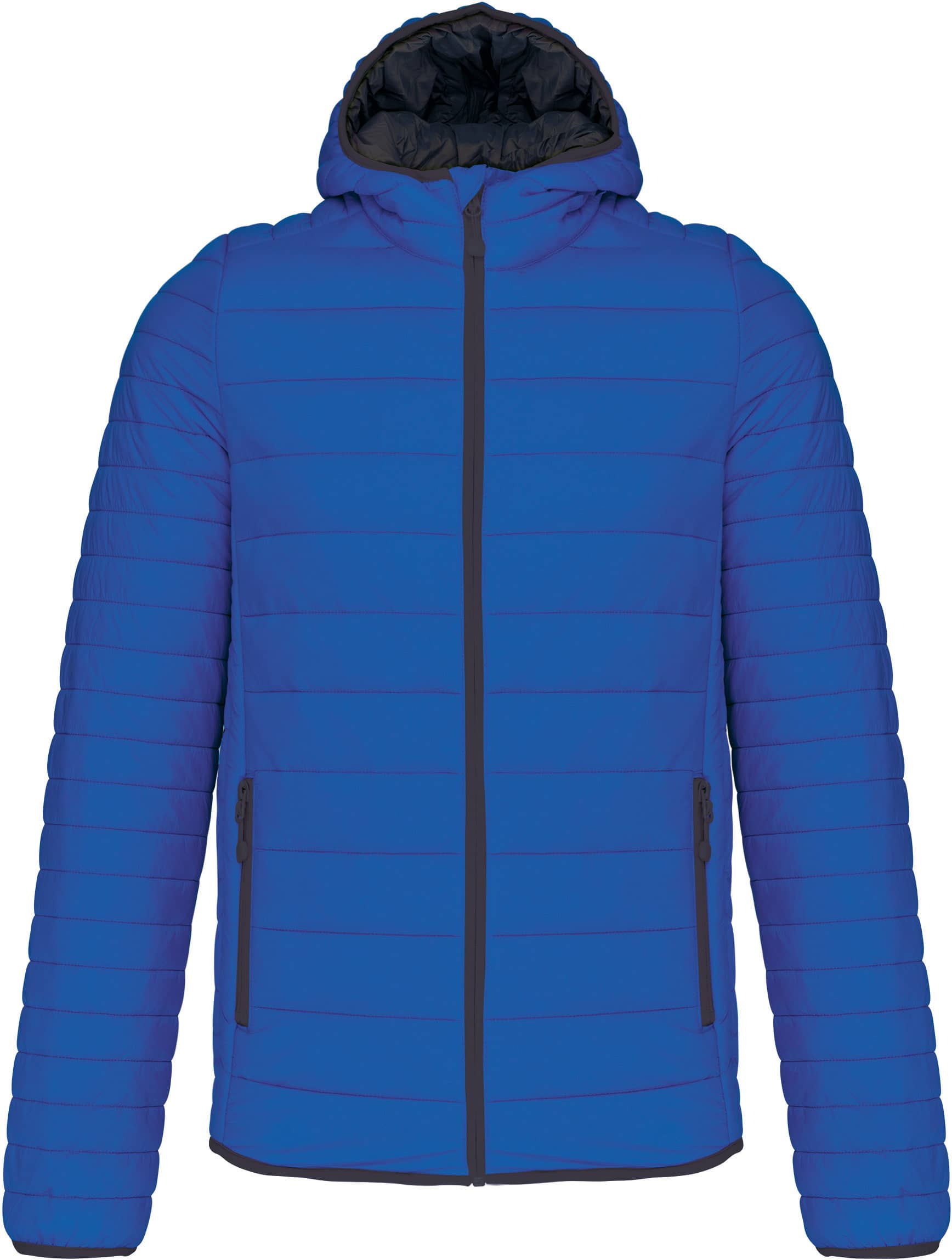 Leichte Herren-Steppjacke mit Kapuze