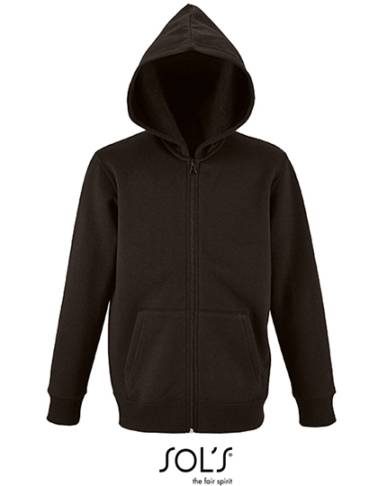 Kids´ Zip Hoodie Stone