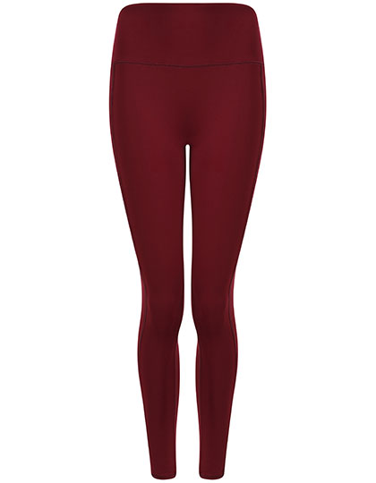 Modische Damen-Leggings mit breitem Bund und Handytasche