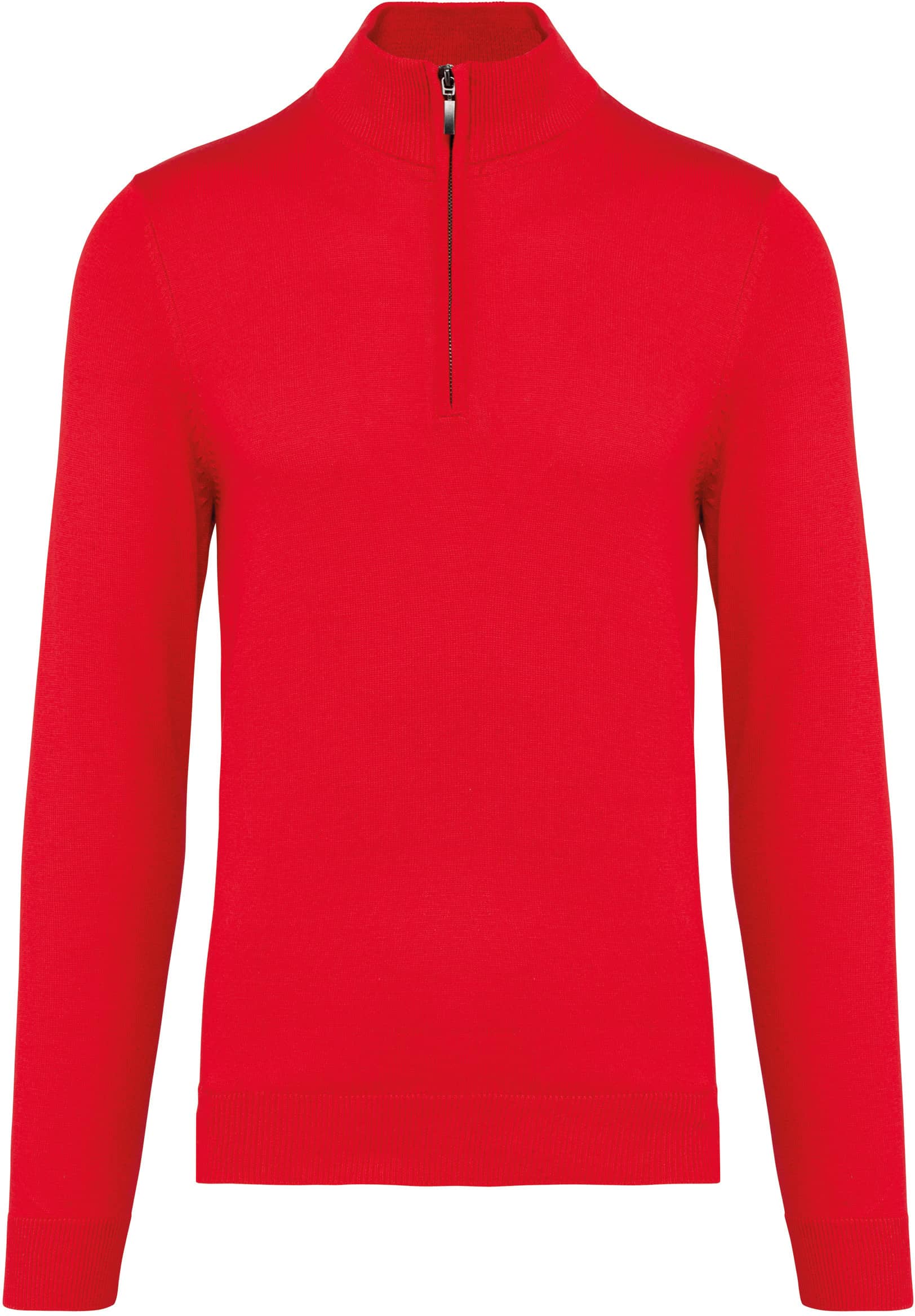 Herrenpullover mit 1/4-Reißverschluss