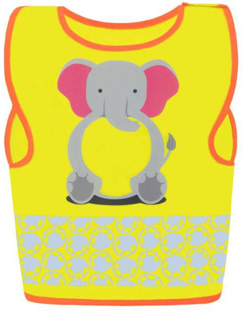 Children's Safety Vest Funtastic Wildlife CO² Neutral