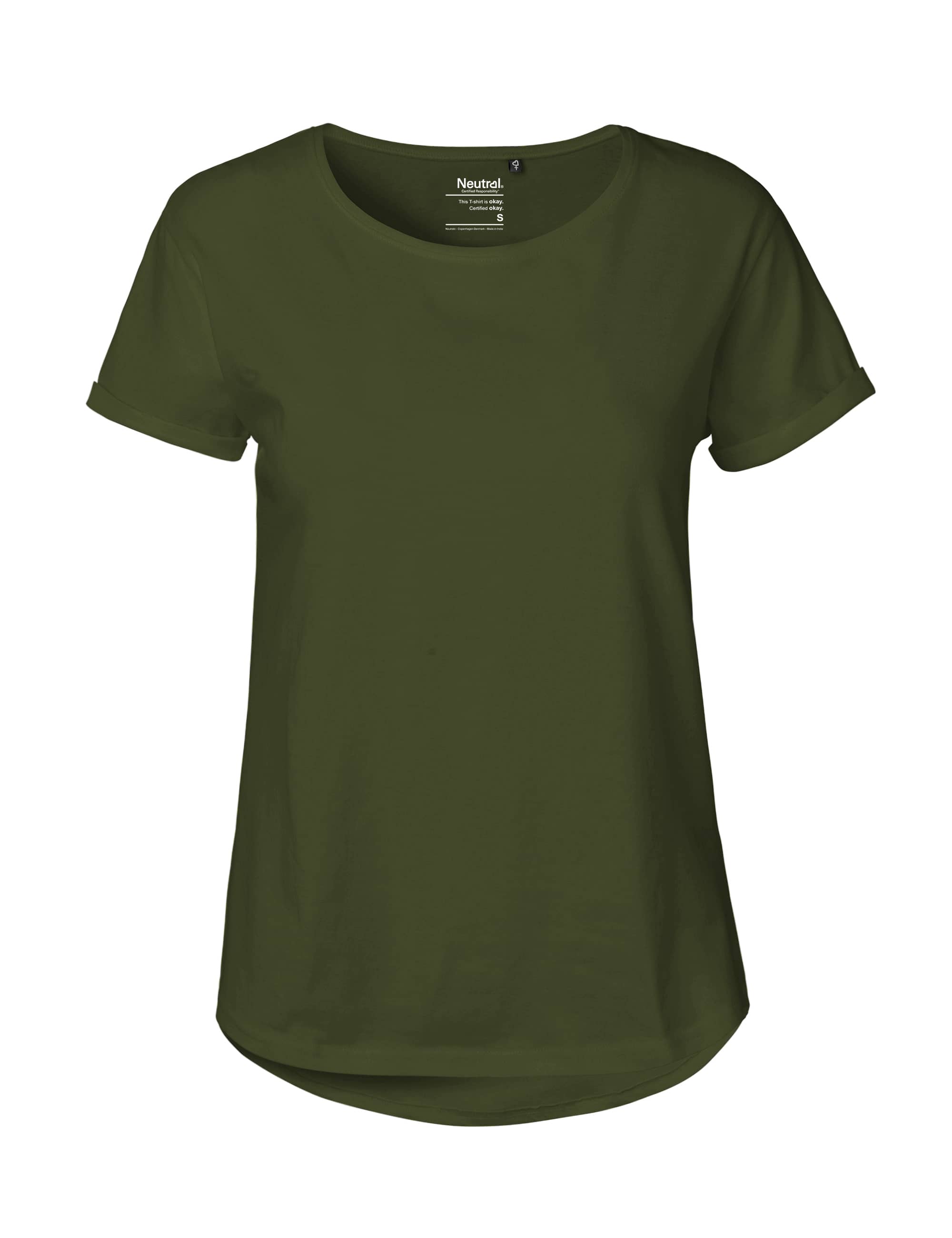 Ladies´ Roll Up Sleeve T-Shirt