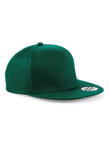Basic Flat Brim Snapback-Cap