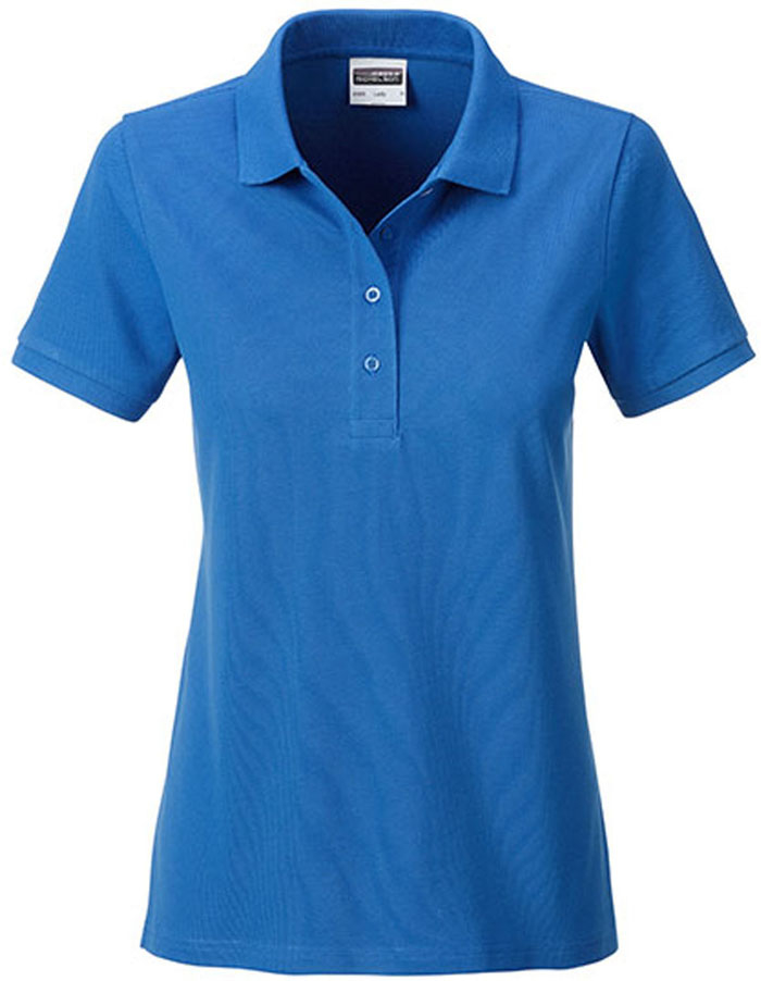 Basic Damen-Poloshirt aus Bio-Baumwolle