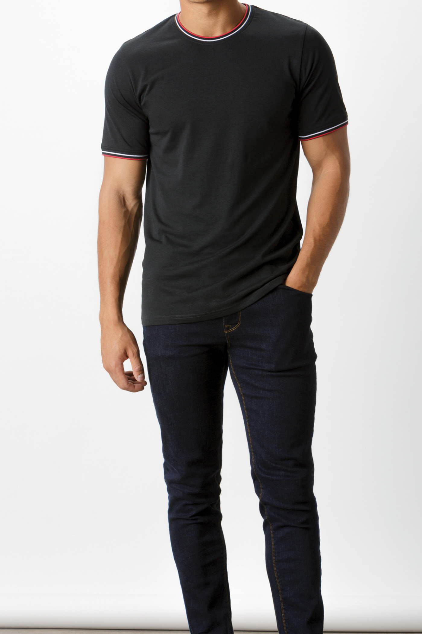 Fashion Fit Tipped Tee