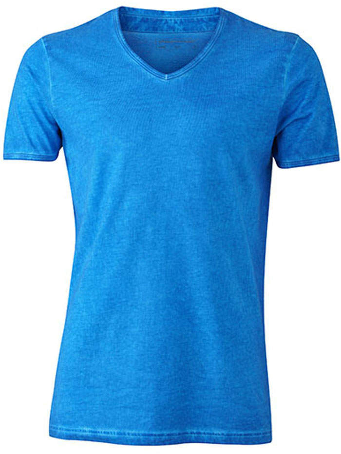 Trendiges Herren-T-Shirt "Gipsy" mit V-Ausschnitt