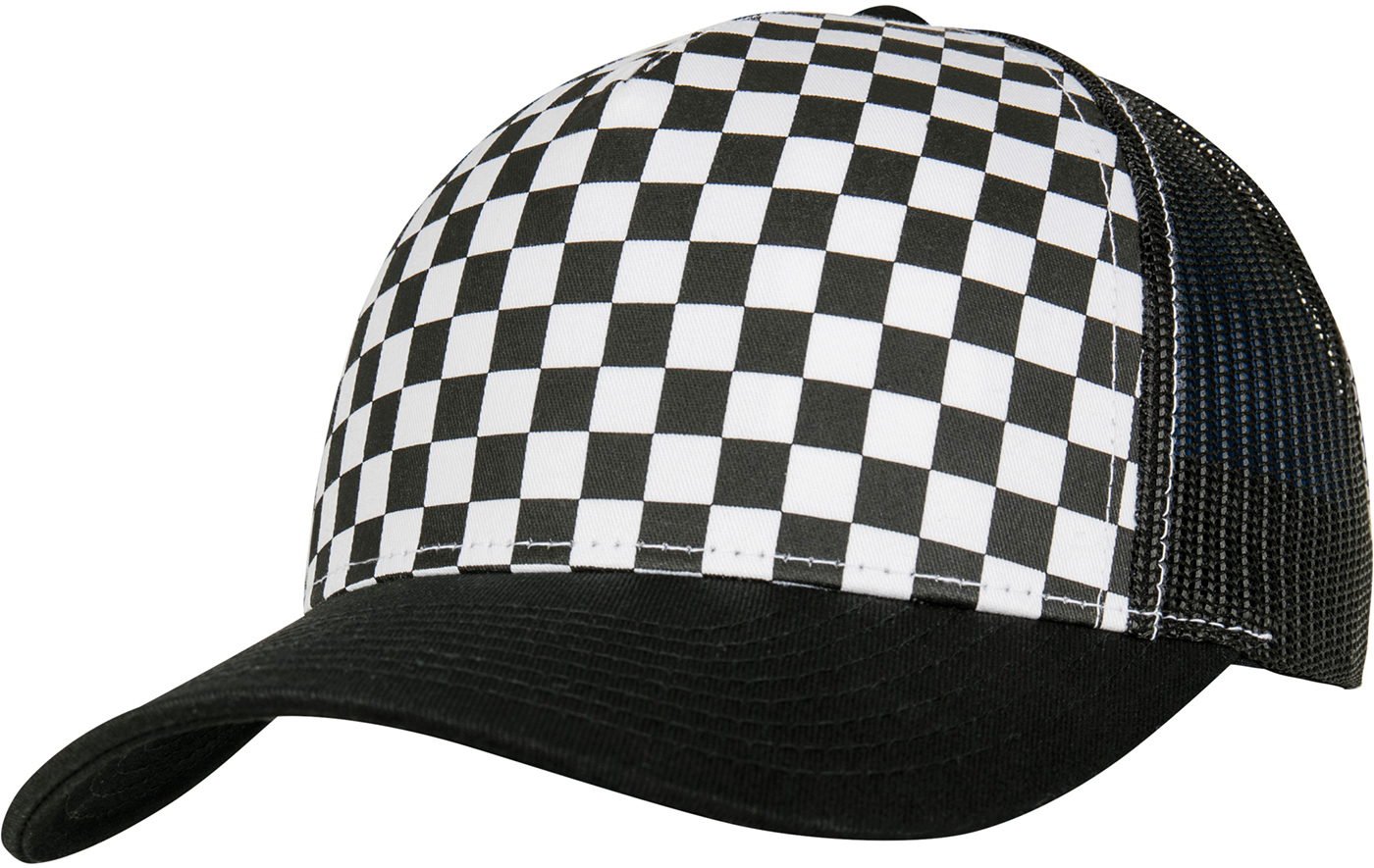 Checkerboard Retro Trucker