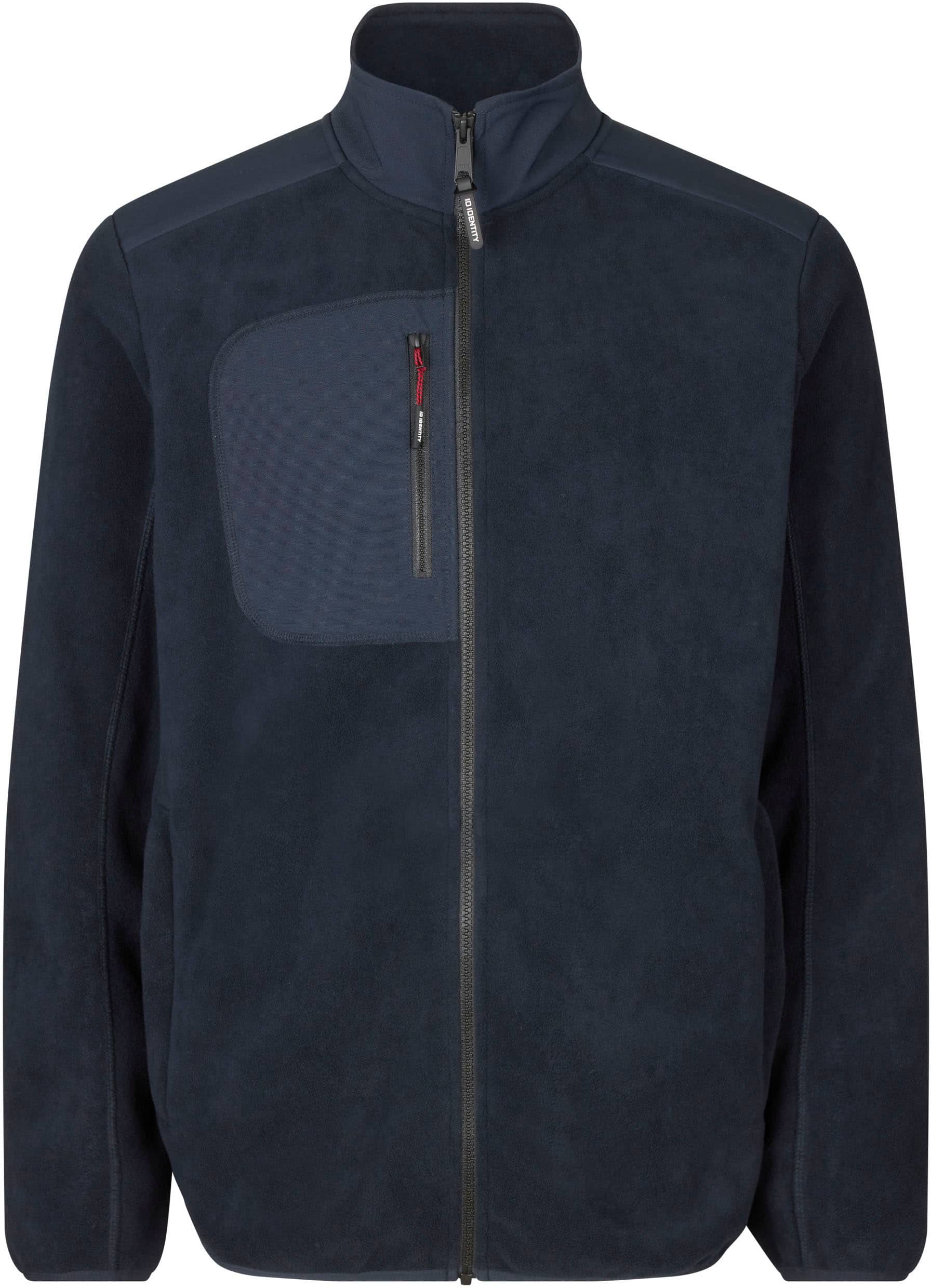 Eingefasste Fleecejacke