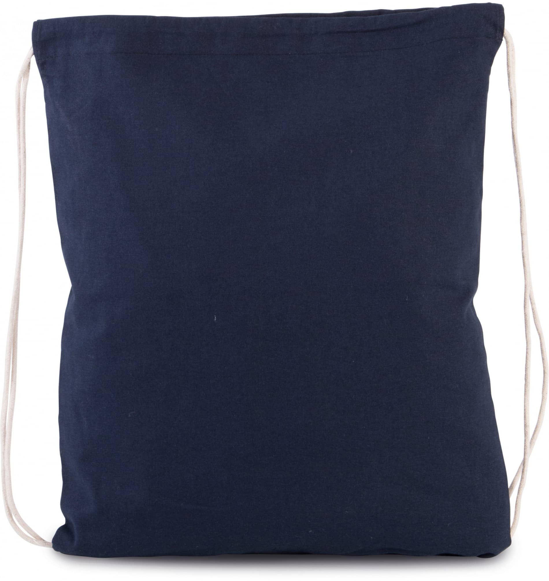 Kleiner Rucksack aus Bio-Baumwolle mit Kordeln - Bunt