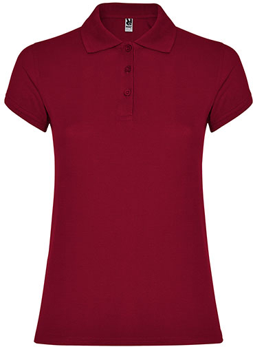 Damen-Poloshirt "Star" mit Seitenschlitzen