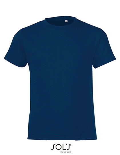 Kids´ Round Collar T-Shirt Regent Fit