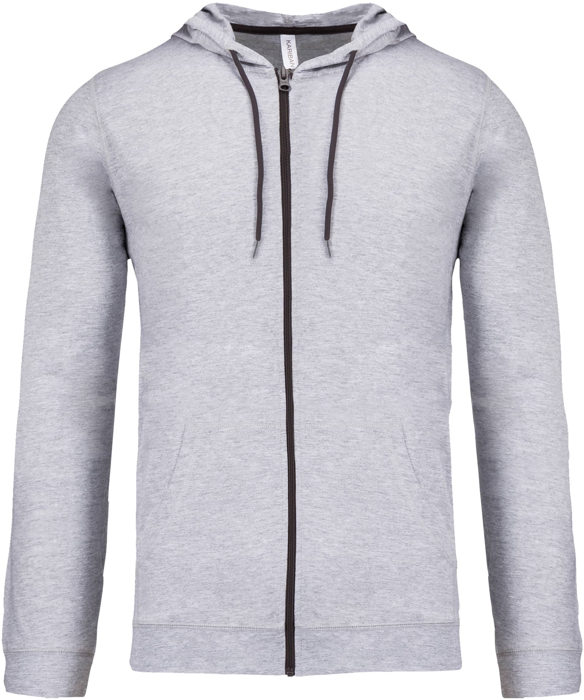 Lightweight Cotton Hooded Sweatshirt