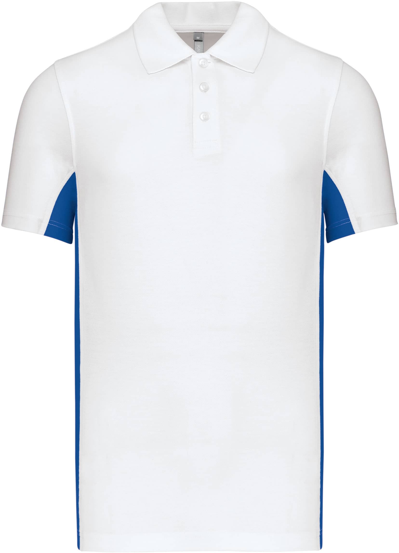 Flag  - Poloshirt Bicolor Kurzarm